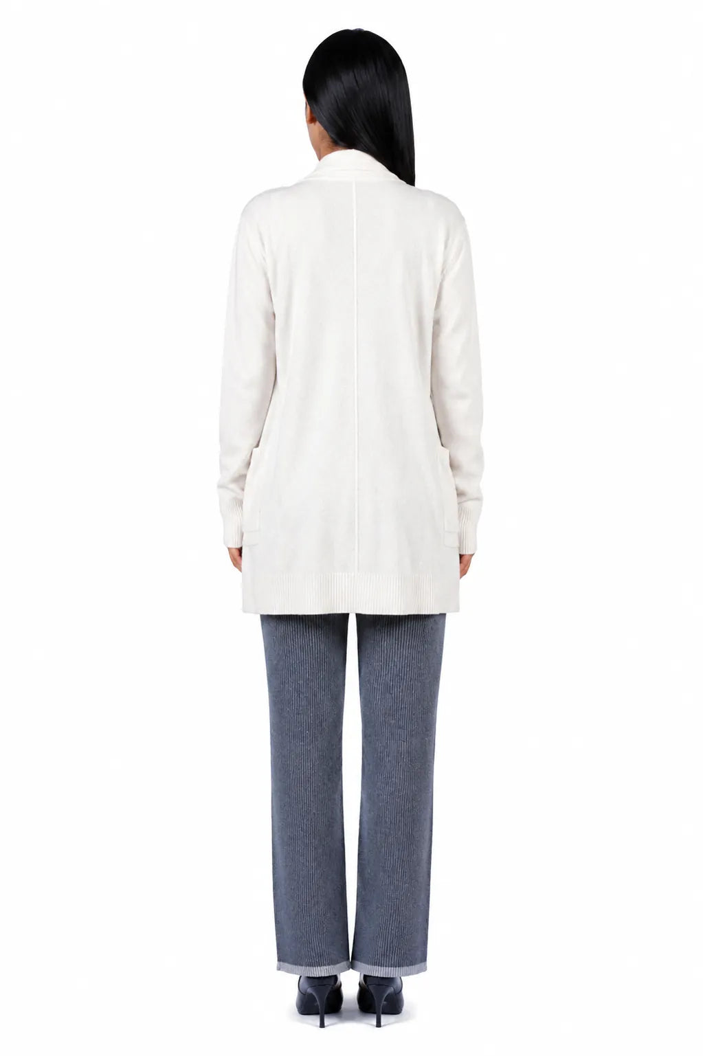 KCI-B-01 — Baby Cashmere Open Cardigan