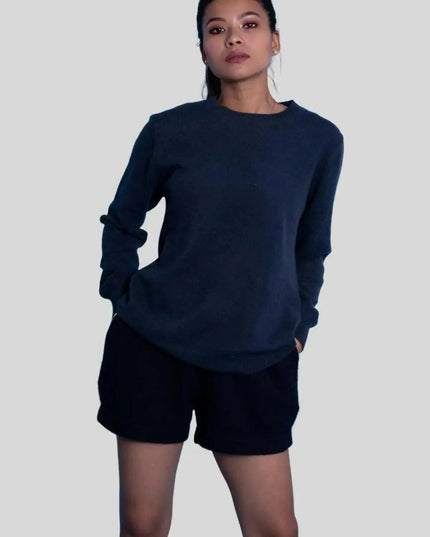 Cashmere Shorts - Effortlessly Blend Style | KCI 398