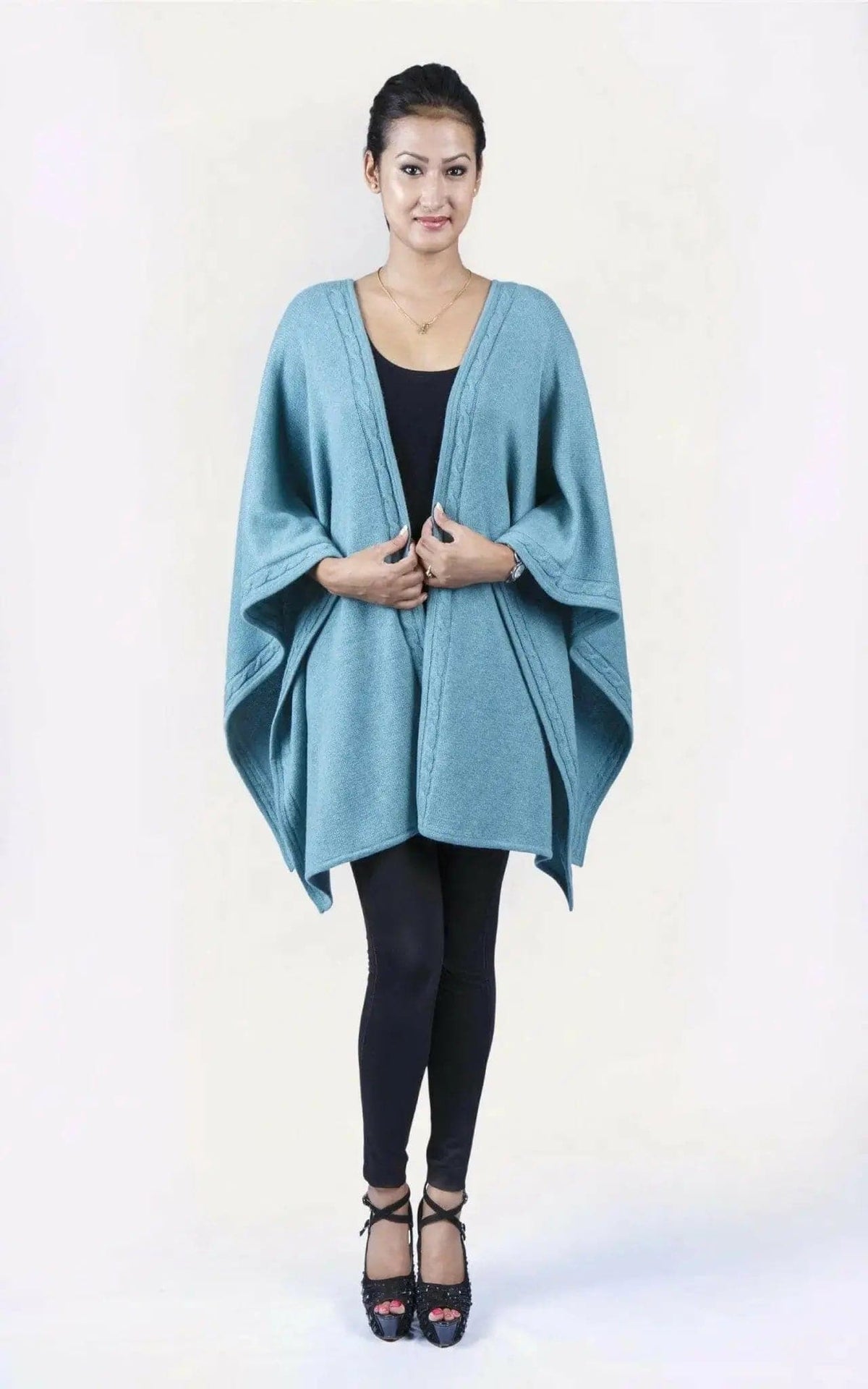 Luxurious Cashmere Desert Knit Wrap