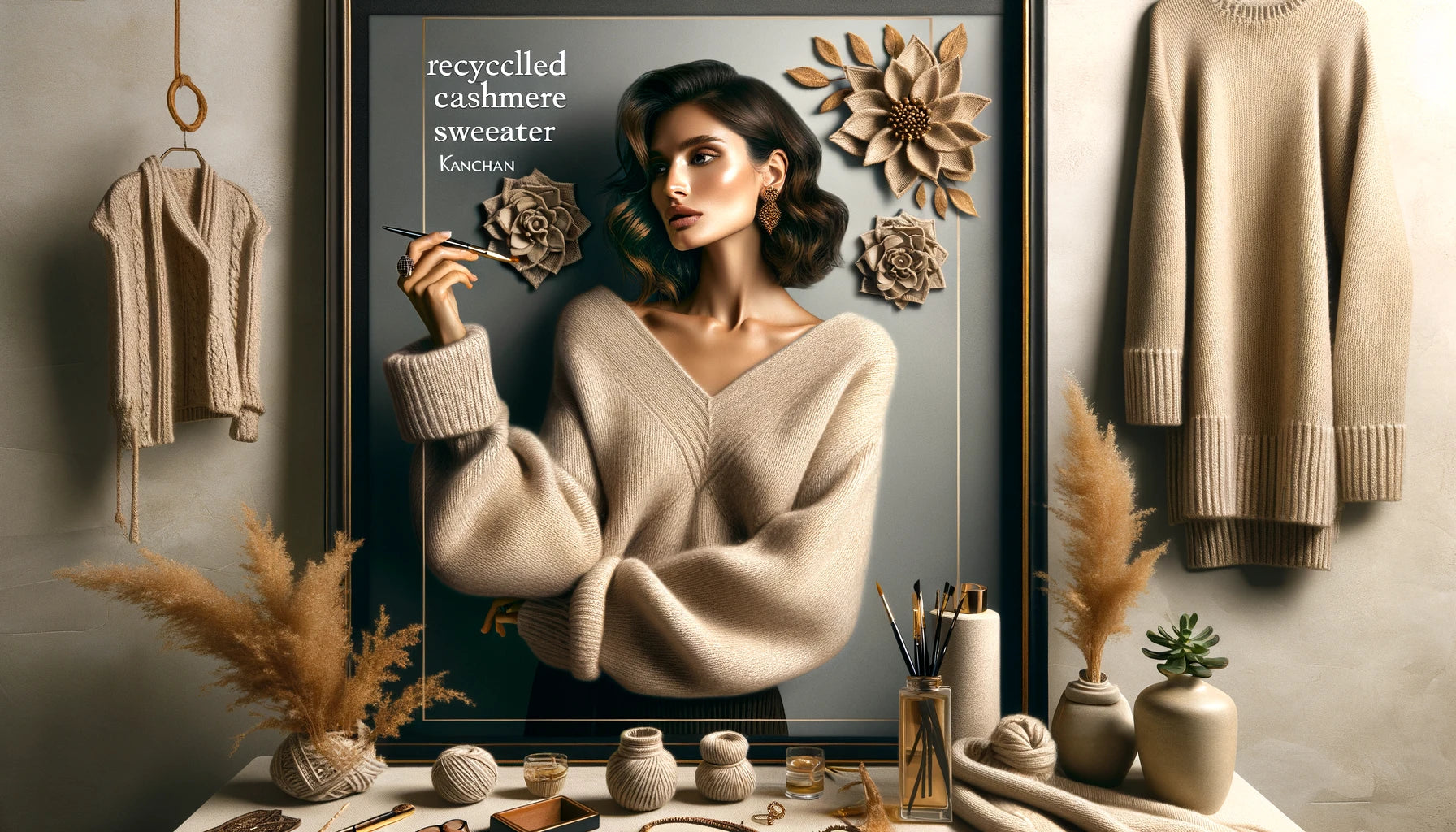 How-to-Style-Your-Cashmere-Sweater-Recycled-for-a-Sustainable-and-Chic-Look KANCHAN CASHMERE