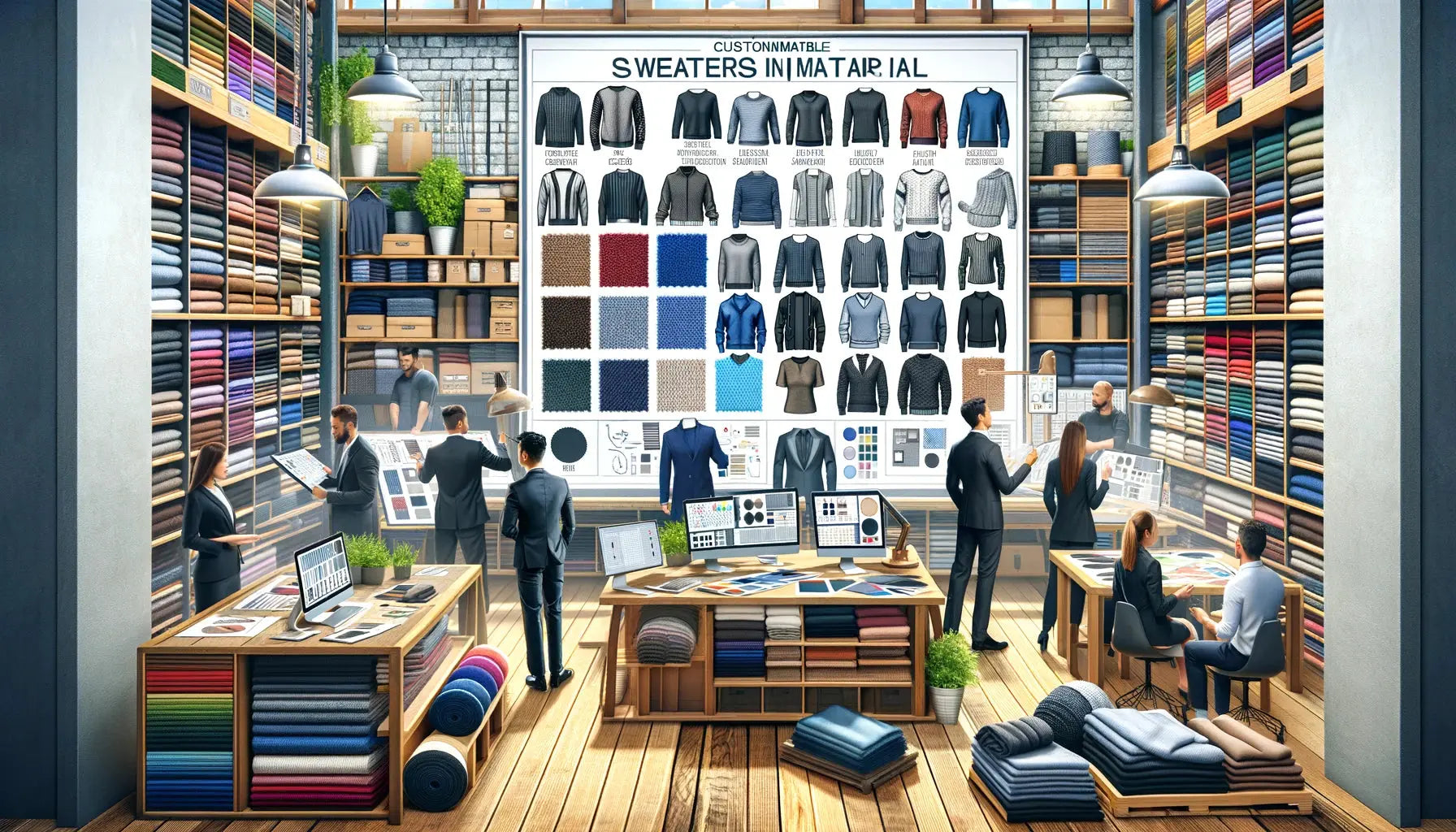 Customizable-Sweaters-in-Bulk-How-to-Choose-the-Right-Design-and-Material KANCHAN CASHMERE