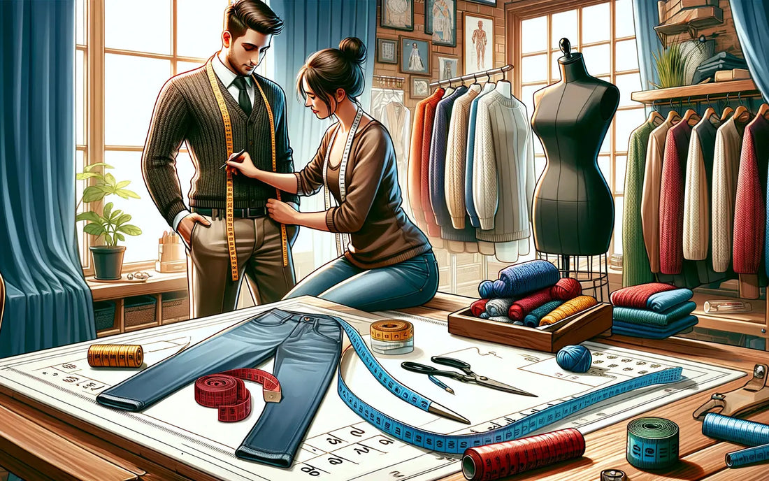 Custom-Made-Knitwear-Understanding-Size-and-Fit-for-a-Personalized-Wardrobe KANCHAN CASHMERE