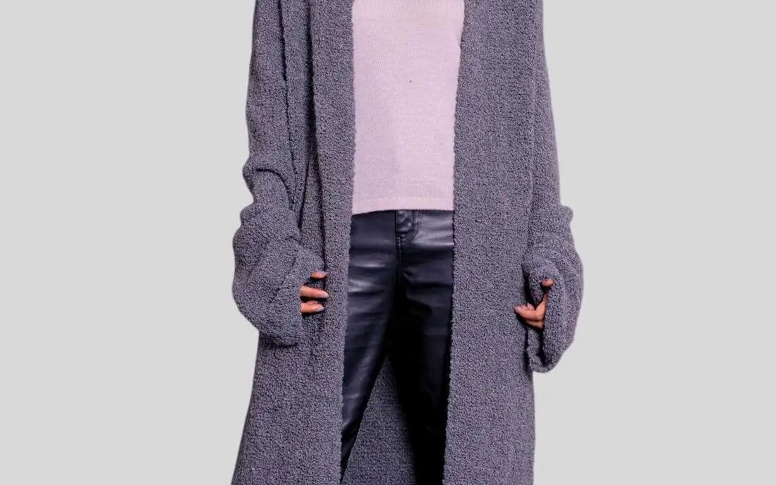 Luxury cashmere knitwear made in Nepal using Italian yarn