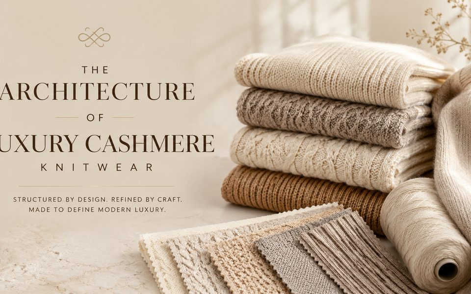 The Architecture of Luxury Cashmere Knitwear