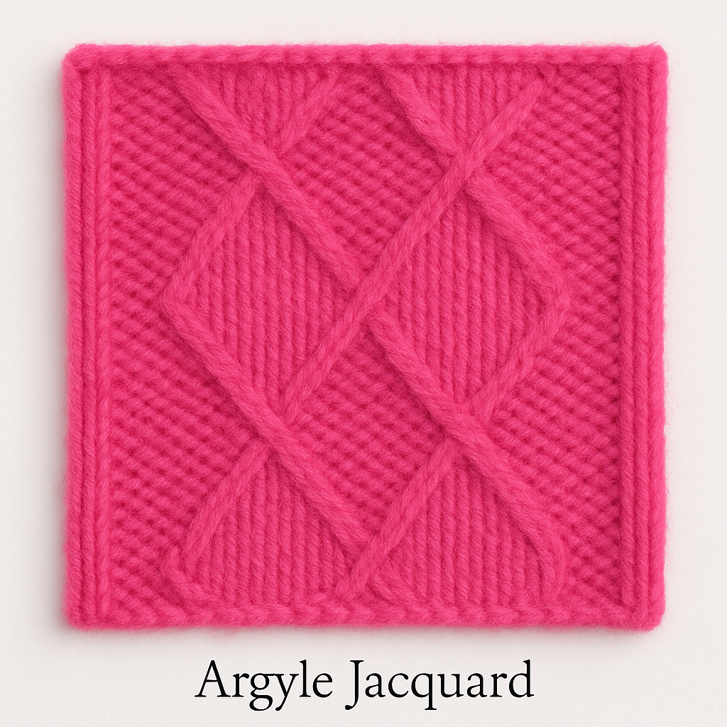 ARGYLE JAQUARD