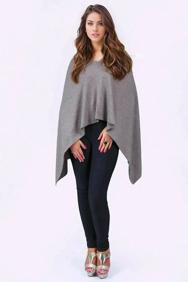 KCI 121 cashmere poncho from Kanchan Cashmere