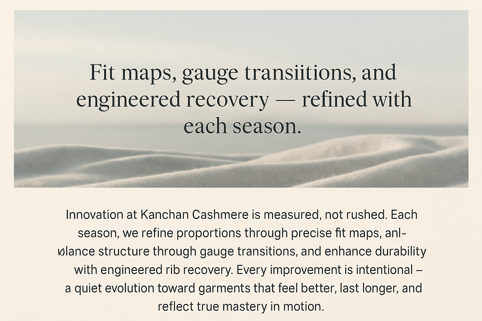 Precision That Evolves