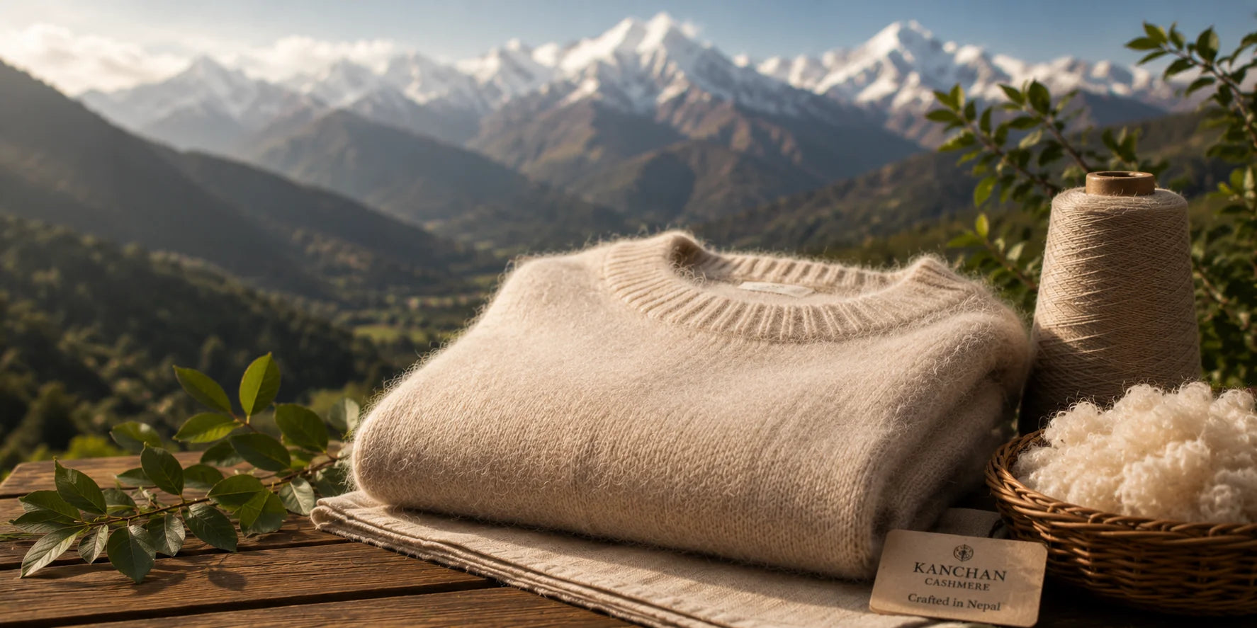 Kanchan Cashmere responsible luxury and Nepal atmosphere