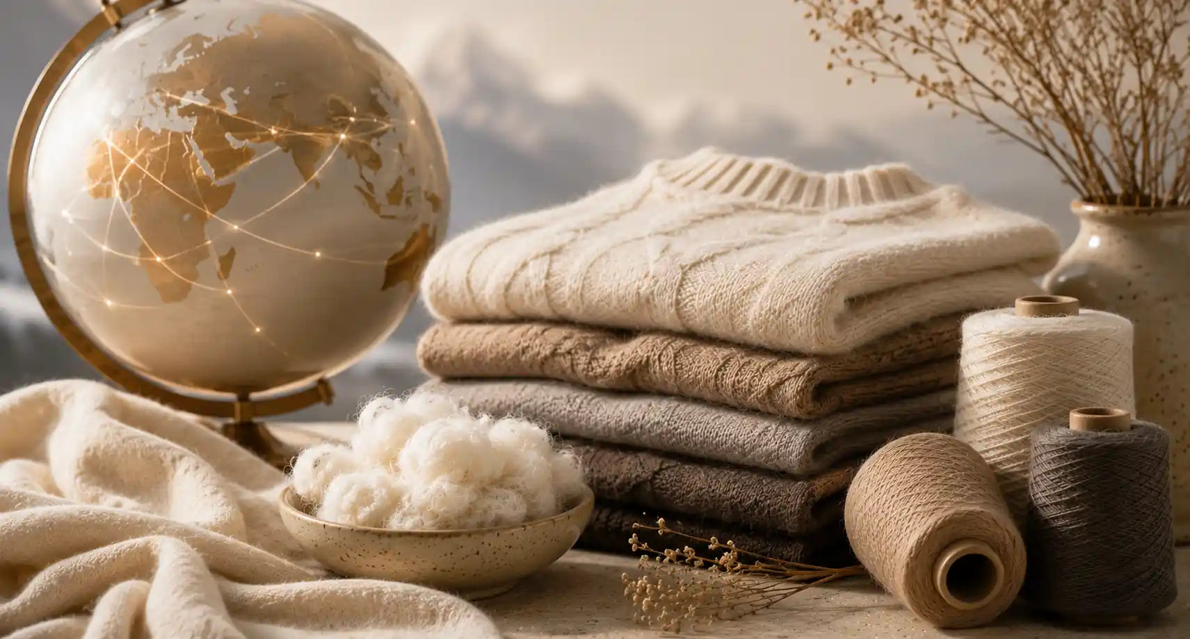 Refined cashmere craftsmanship and quality standards in Nepal