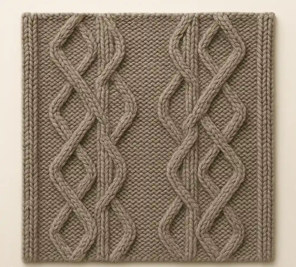 Cashmere swatch and material testing process