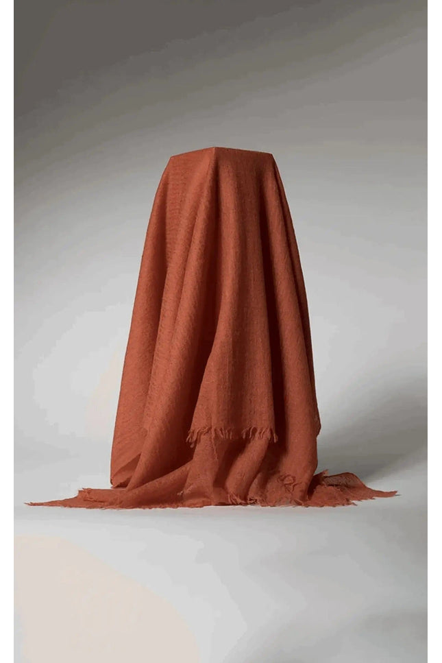 Cashmere Throw | KCI 150 on white background, incredibly soft red blanket