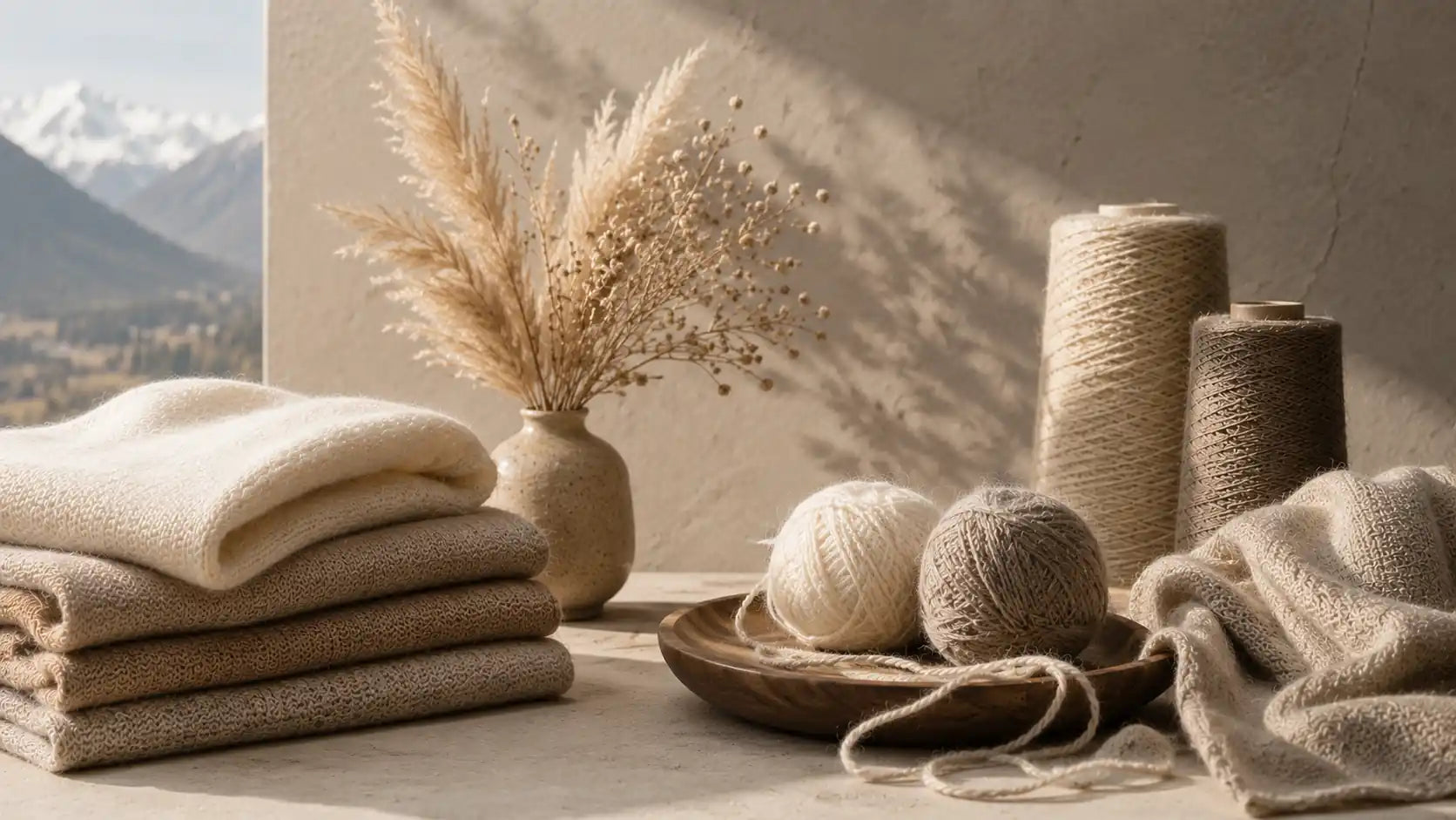 Premium cashmere sourcing and craftsmanship in Nepal