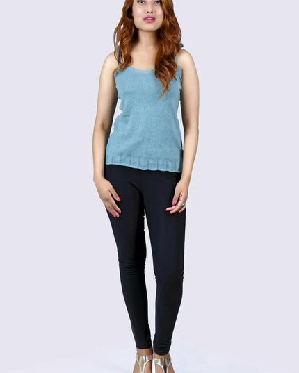 Italian cashmere top and black pants - KCI 219
