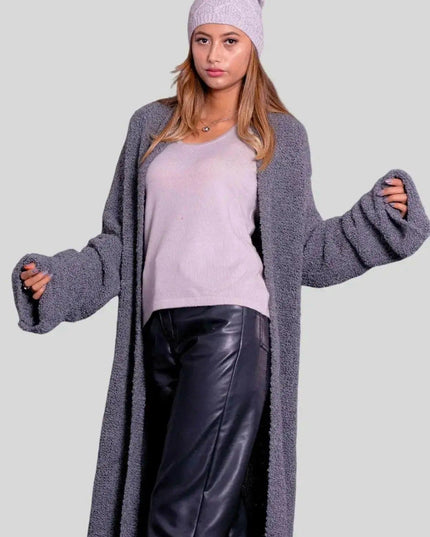 KCI 257 Italian Cashmere Long Cardigan women’s fashion outfit