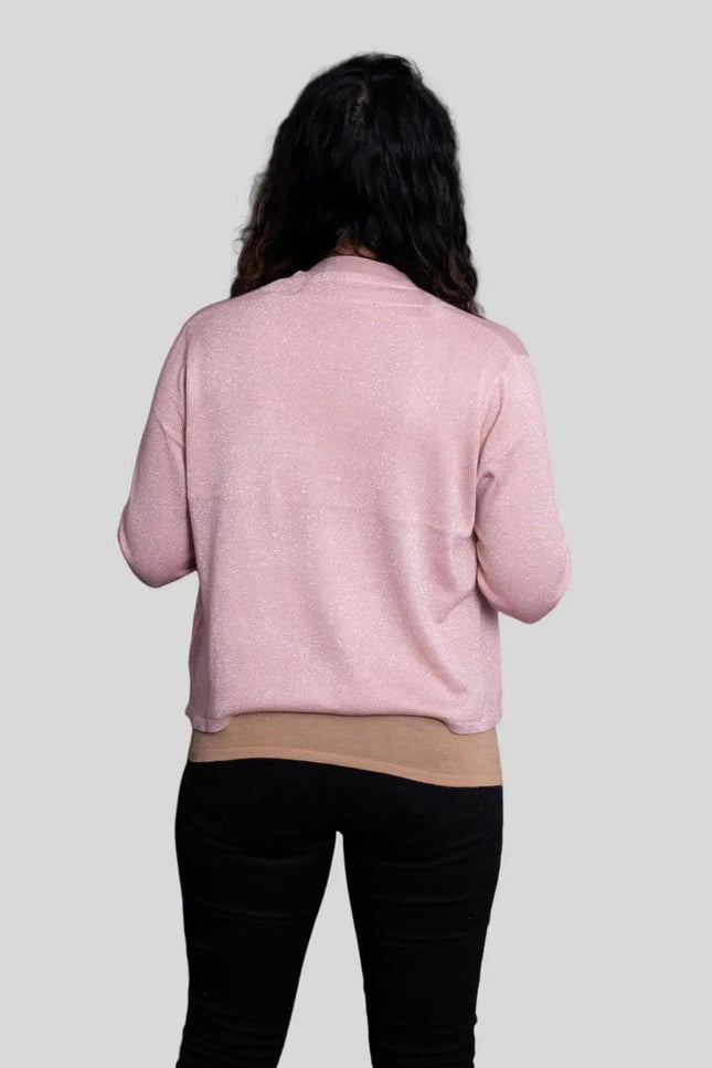 Luxurious Cashmere Short Cardigan from Kanchancashmere - The Pink Sweater