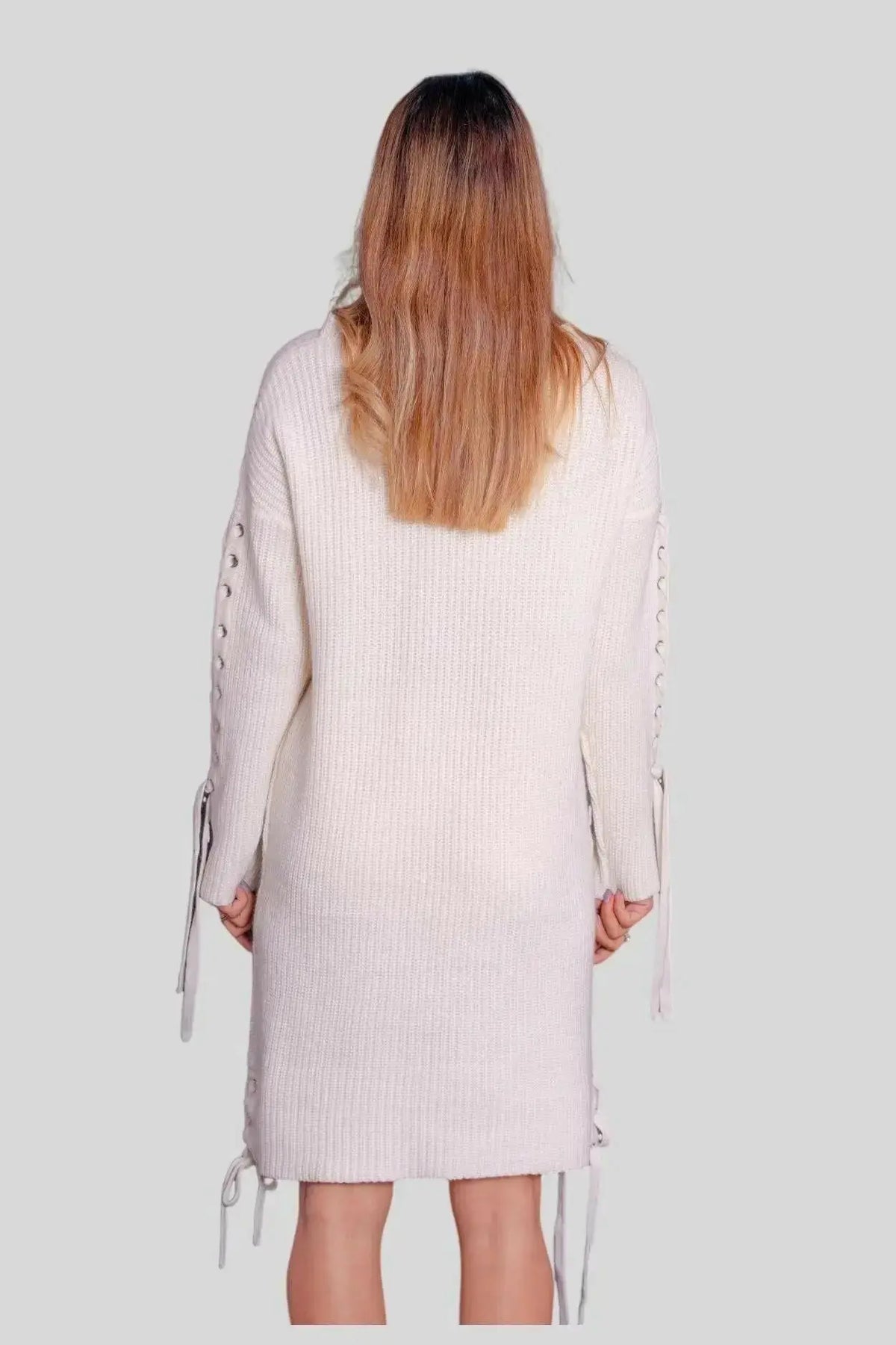 Luxurious Italian Cashmere Long Dress for Women