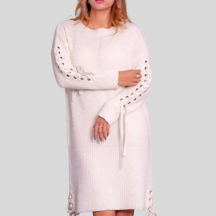 Luxurious Italian Cashmere Long Dress for Women