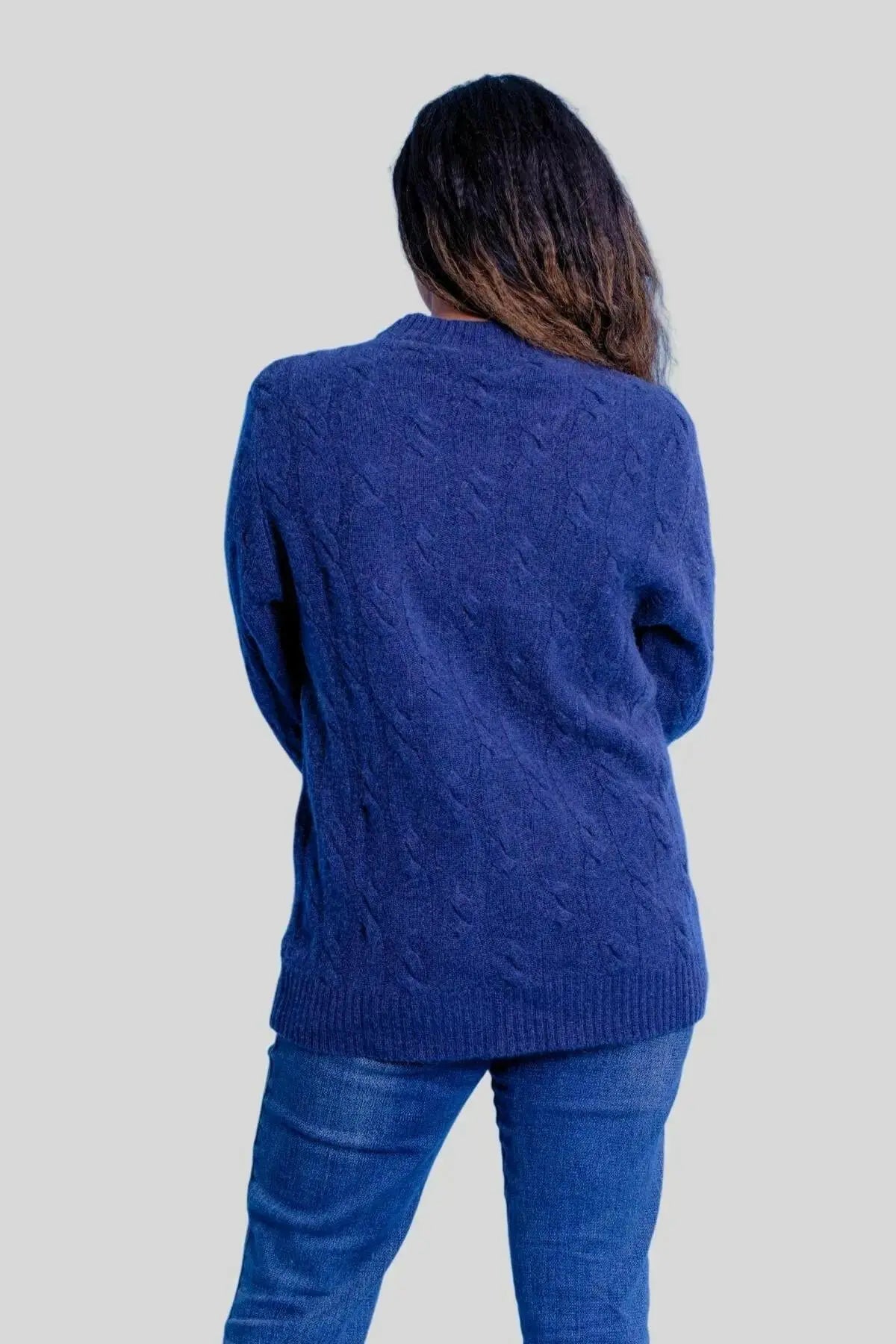 Luxury Cashmere Cable Pullover for Women