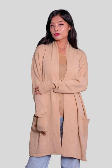 Italian cashmere cardigan sweater: Pure Elegance icon