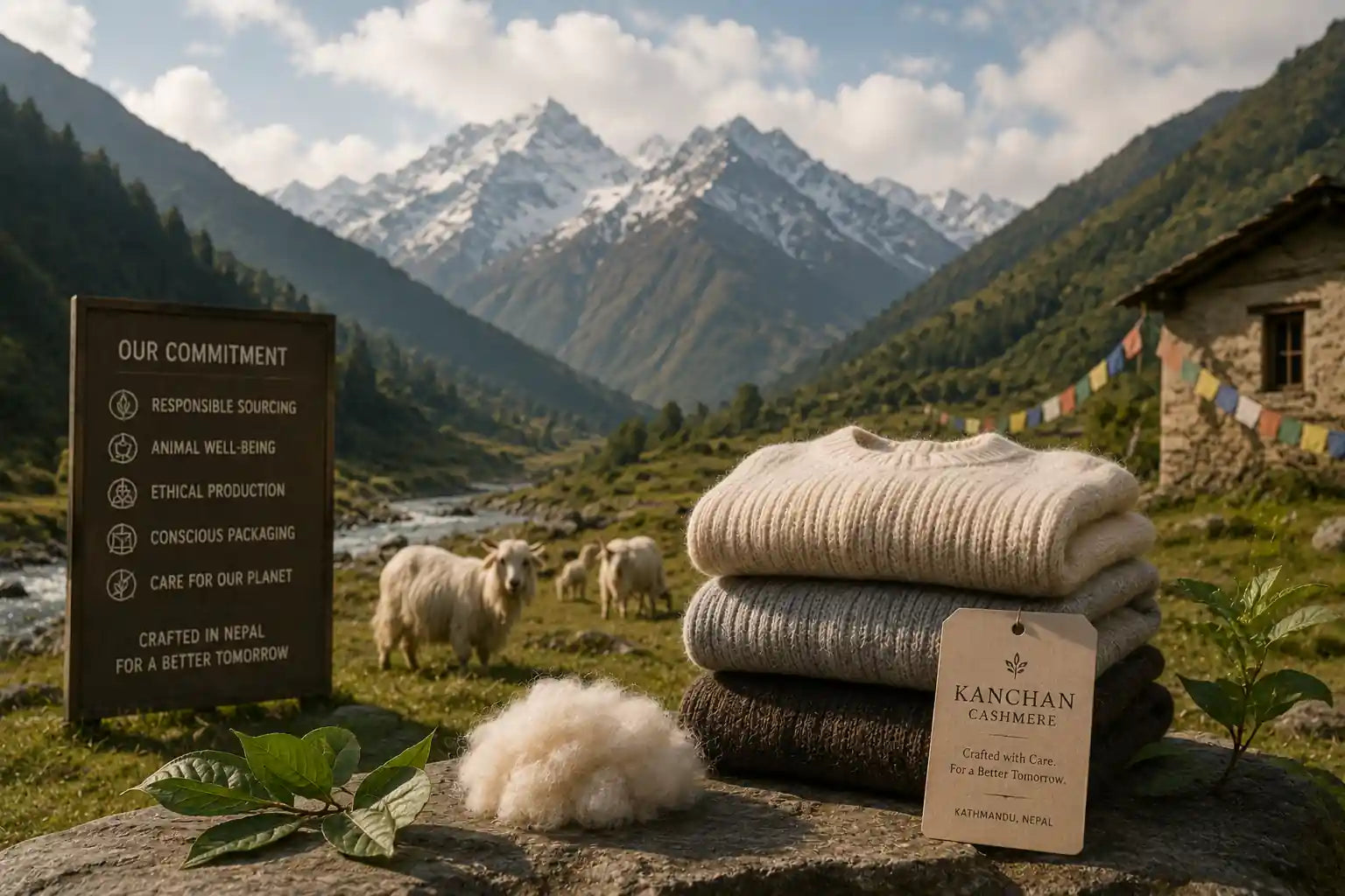 Natural inspiration and responsible luxury from Nepal