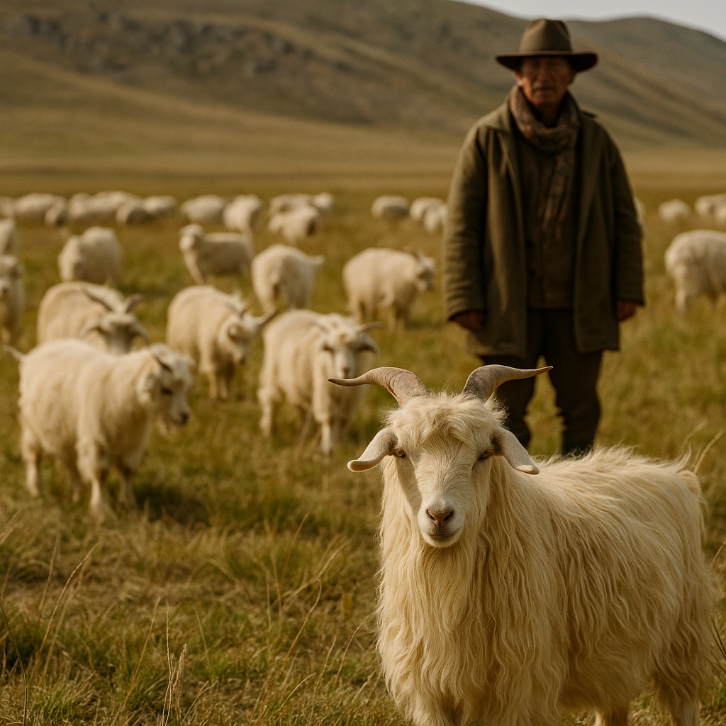 Cashmere yarn traceability and material inspection